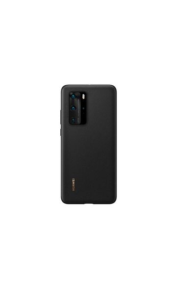 OEM Husa Huawei PU Case pentru P40 - Bumper si Carcasa de Protectie, culoare Negru