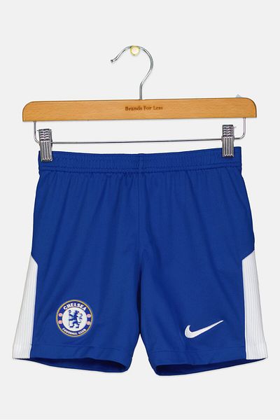 Nike Kids Boy Chelsea Away Football Shorts, Blue