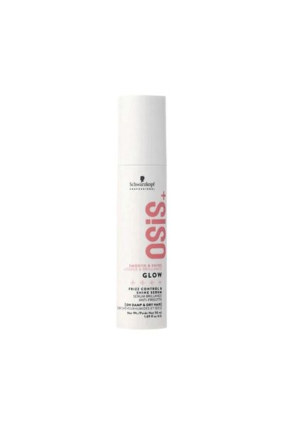 Osis + لمعان طبيعي مع تركيبة خالية من السيليكون وزيت الشيا - 50 مل للشعر المنفوش غير اللامع/HairBoss