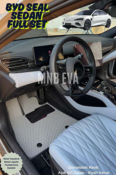 MNB EVA BYD SEAL SEDAN FULL SET EVA OTO PASPAS & BAGAJ HAVUZU (METAL TOPUKLUK...