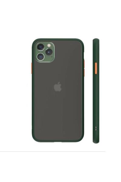OEM Carcasă de protecție verde închis pentru iPhone 11