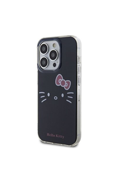 Hello Kitty Case for iPhone 14 Pro Max, Z72, Polyurethane, Black