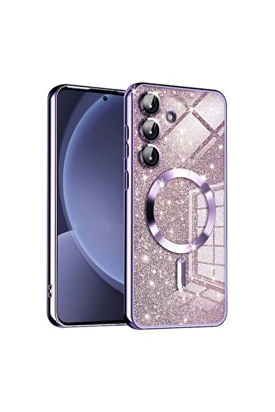 AXIO Carcasă Samsung Galaxy S25 Plus, S39, Poliuretan, Mov Deschis