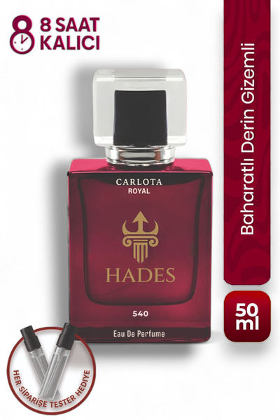 CARLOTA HADES Erkek Parfüm 50ml Kalıcı Yoğun Edp