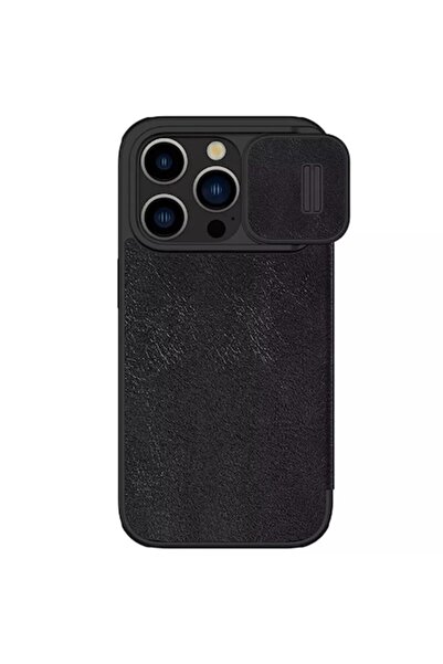 OEM Husa Protectie pentru iPhone 15 Pro, UltraX, QIN Pro Leather Case, G6, Me...