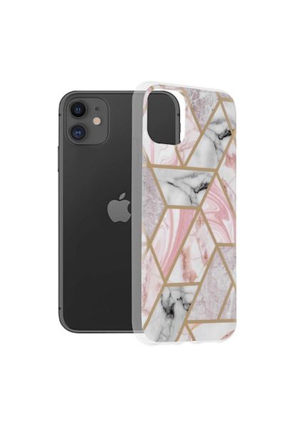 OEM Protective Case for iPhone 11, Slim Protector, Thermoresistant Plastic, Soft Rose