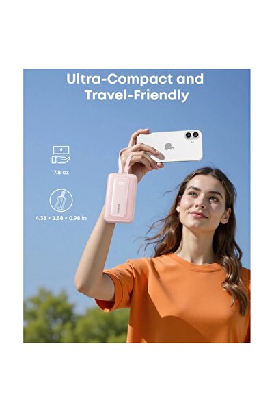 Anker Baterie Externa PowerCore, 10000mAh, 30W, QC + PD, 1 x Lightning - 1 x USB-A - 2 x USB-C, Neag