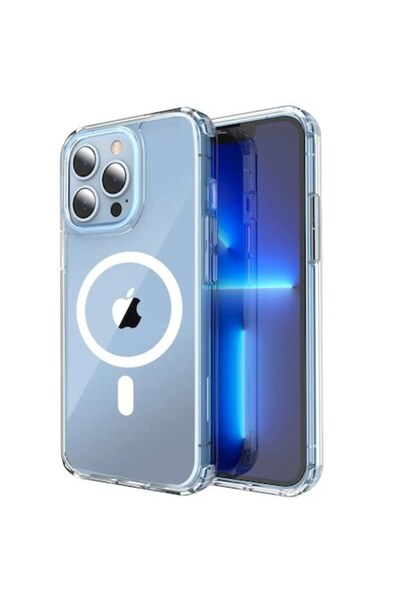 OEM Carcasă pentru iPhone 13 Pro Max, Policarbonat, Transparentă