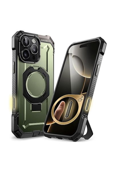 AXIO Case for iPhone 16 Pro, P13, Polycarbonate, Green (Guldan)