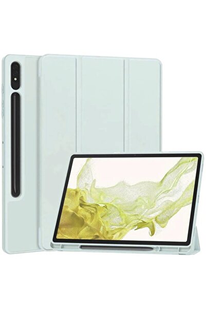 AXIO Husă de protecție pentru Samsung Galaxy Tab S7 Plus/S8 Plus, Protect, J33, TPU, Albastru deschis