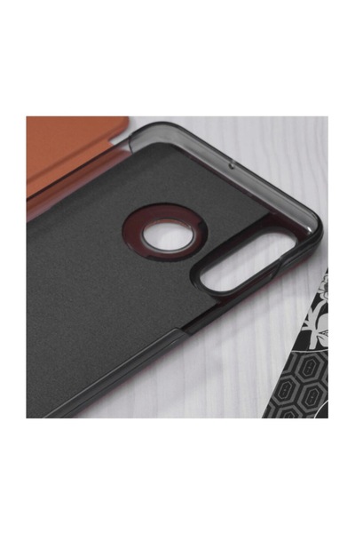 OEM eFold flip cover case for Huawei P30 Lite - Orange