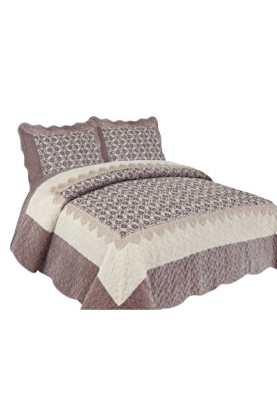 OEM Cuvertura si 2 fete de perna, Catifea Lux, 3 piese, 2 persoane, 180x200cm...