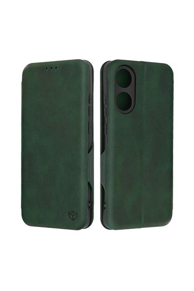 OEM Husă de protecție înaltă pentru Oppo A78 4G Techsuit Safe Wallet Plus, Xtreme Armor, verde