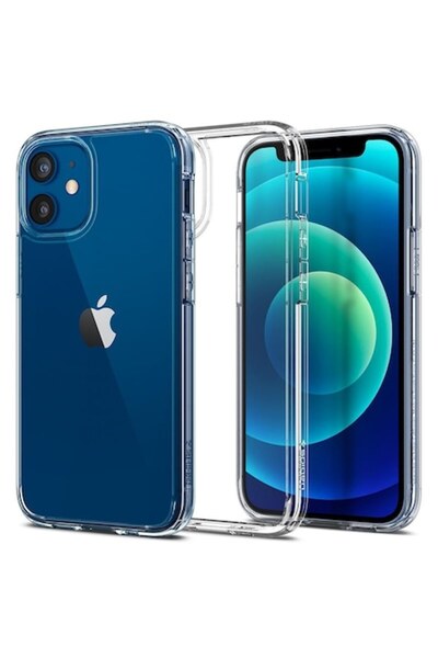 Spigen Case for iPhone 12 / 12 Pro, Ultra Hybrid, Crystal Clear