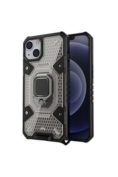 OEM Carcasă de protecție Honeycomb Armor pentru iPhone 13 Pro, neagră