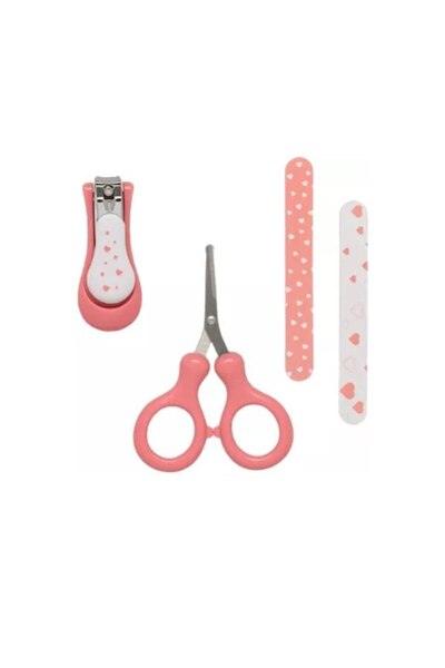 OEM Set complet pentru îngrijirea bebelușilor, 4 piese, roz, non-toxic, fără BPA