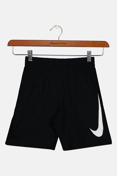 Nike Kids Boy Sportswear Fit Training Shorts, Black