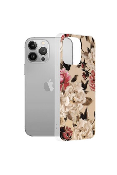 OEM Husă de telefon Techsuit Marble Series pentru iPhone 13 Pro - Mary Berry Nude