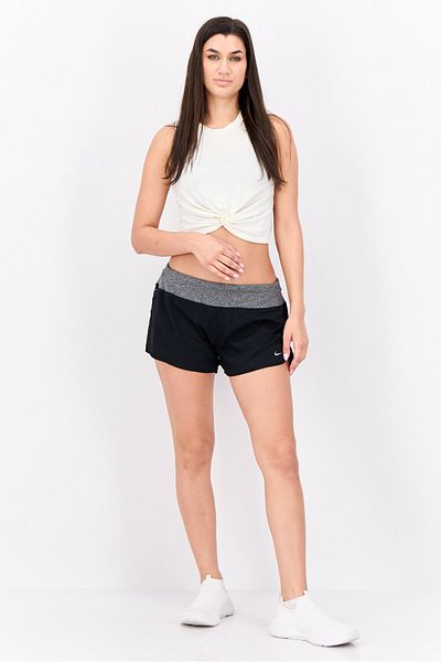 Nike Women Sportswear Fit Sleeveless Running Shorts, Black