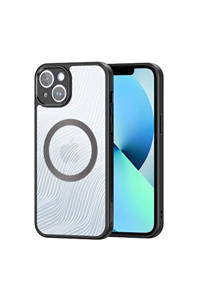 OEM Husa pentru iPhone 13, Aimo MagSafe Series, Poliuretan, Black