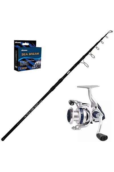 Okuma Aria 8000 - Kendo TeleCarp 390cm Sazan Olta Seti