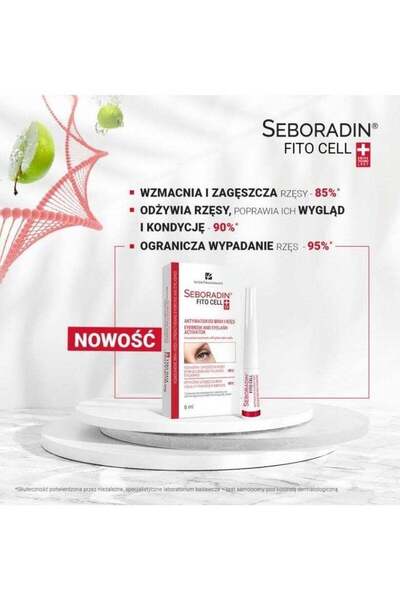 Seboradın منشط الحواجب والرموش فيتو سيل 6 مل