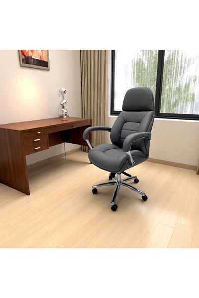Al Saada Home Swivel Office Chair 133×75×75 - Grey