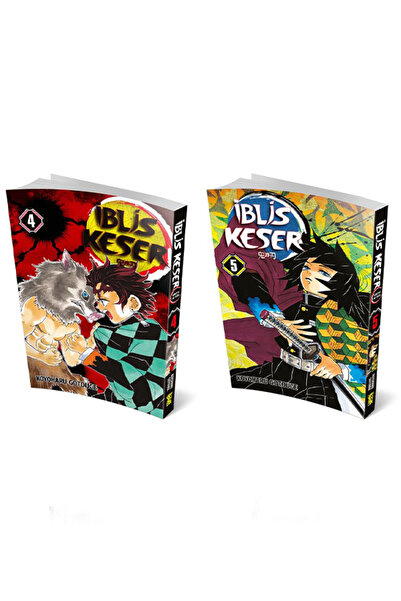 Gerekli Şeyler Yayıncılık İblis Keser Manga 2 Cilt Set ( 4-5 )