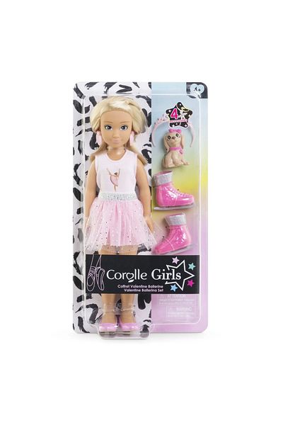 COROLLE BALLERINA DOLL VALENTINE SET 28CM