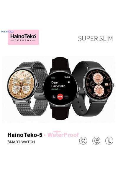 LEERFEI Watch Teko-5 Mini Akıllı Saat Zarafet Dolu Kutu İçeriği Hediye Kordon