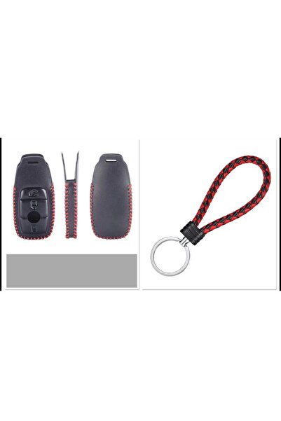 XUKEY MERCEDES C180 C200 GLC CLA CLE AMG W205 W213 W222 E200 300 DERİ ANAHTAR...