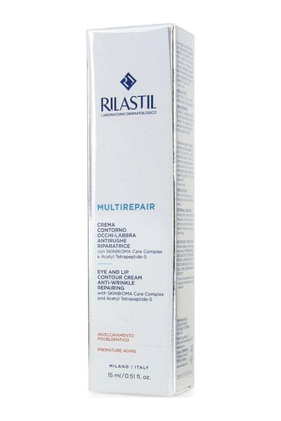 Rilastil MULTIREPAIR EYE AND LIP CONTOUR CREAM ANTI-WRINKLE REPAIRING 15ML