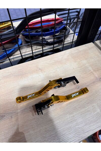 Doğuş Honda PCX Uyumlu Ayarlanabilir Spor Manet Gold