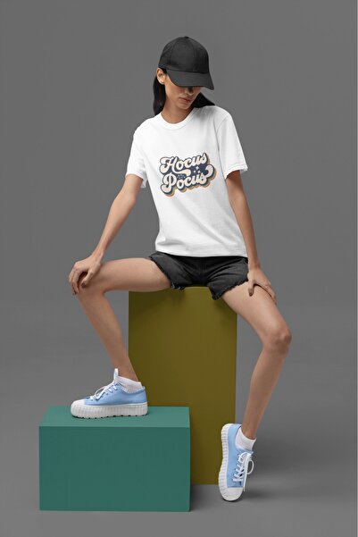 ArtYus Unisex Ανδρικό/Γυναικείο μπλουζάκι Hocus Pocus Πολύχρωμο με τύπωμα ove...