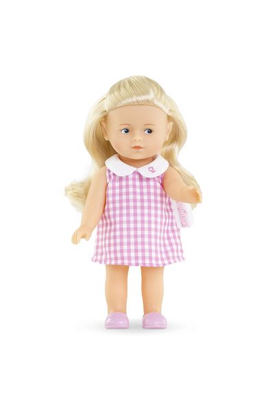 COROLLE LTC MINI COROLLINE DOLL ROSY PINK DRESS 20CM