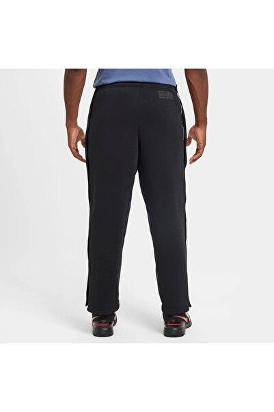 Nike LeBron James Therma-FIT Issue Pant TA Erkek siyah yandan cıtlı polarlı Eşofman Altı fz1036-010