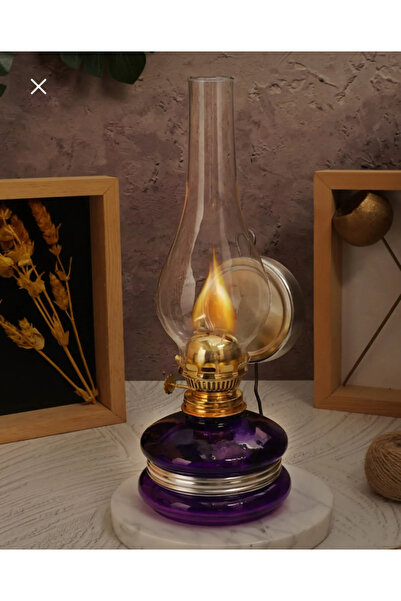 MEYA PİNE Klasik Gaz Lambası Büyük Boy Nostalji