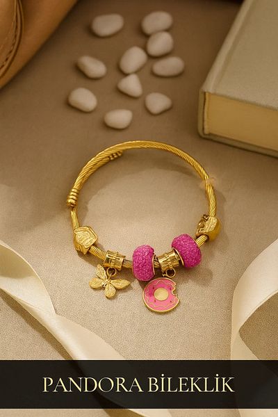 ARYA DESİGN Stainless Charm Bracelet – Modern and Durable Design