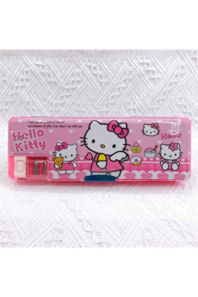 Genel Markalar Çocuk kalem kutusu my melody Hello Kitty figürlü kalemtraşlı i...