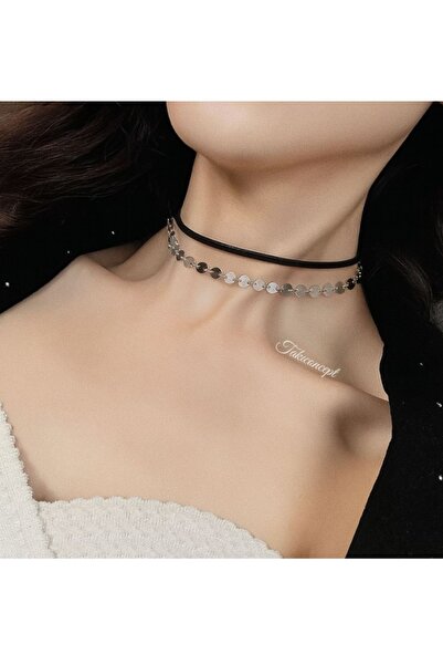 TakıConcept İkili Choker Kadın Kolye