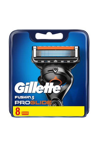 GÜMRÜK BEY Gilette Fusion 5 Proglide 8Pcs Replacement Razor Blade Replacement Head 8 Pieces Pvc Packaging