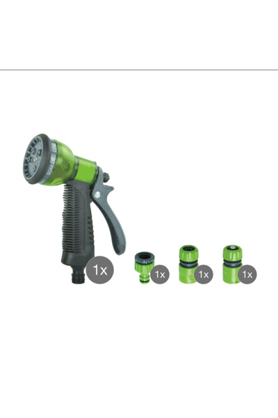 Daye مجموعة مسدسات الرش المتينة سهلة الاستخدام والمكونة من 7 أنماط