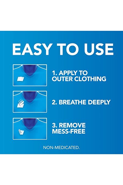 Vicks VapoPatch, Wearable Mess-Free Aroma Patch, Soothing & Comforting Non-Medicated Vapors