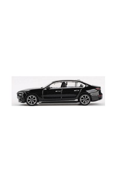 mini gt BMW i7 eDrive 60, negru Sapphire, 2023, MiniGT 1/64