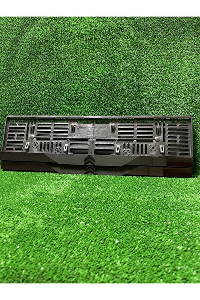 PP Pleksi Otomobil Plakalık Dubai Model Cıtroen Siyah Logolu Plakalık