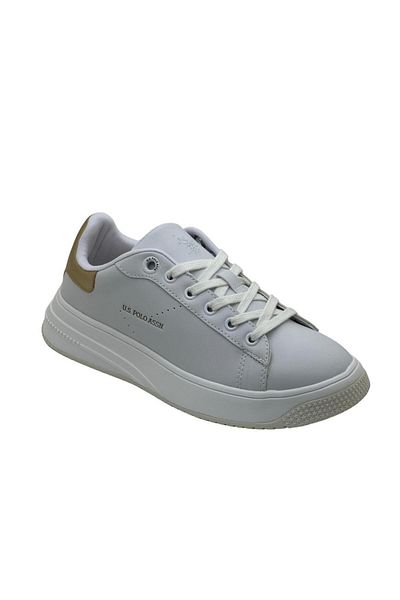 U.S. Polo Assn. Yuna 5Pr Women's Shoes-White-Gold