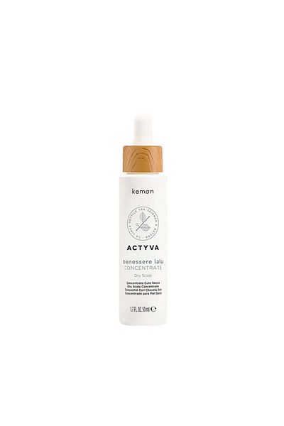 Kemon Concentrat hidratant Actyva Benessere pentru scalp uscat, tratamente pentru păr, 50 ml
