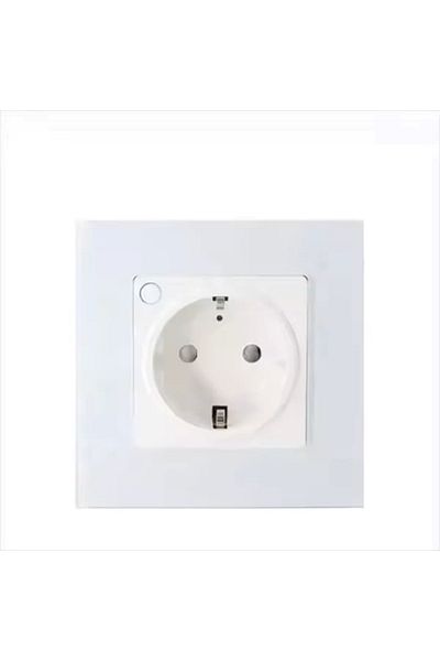 OEM Priza de perete smart, 16A, Wi-Fi, App Tuya/Smart Life, Compatibil Alexa/Google Assistant, Alb