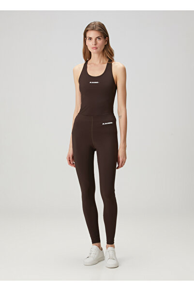 Jil Sander Koyu Kahverengi Tayt