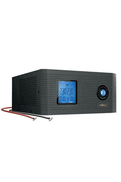 nJoy UPS Aira 1200 Line-interactive, 1200VA /1000W, 2 prize Schuko, afișaj LCD